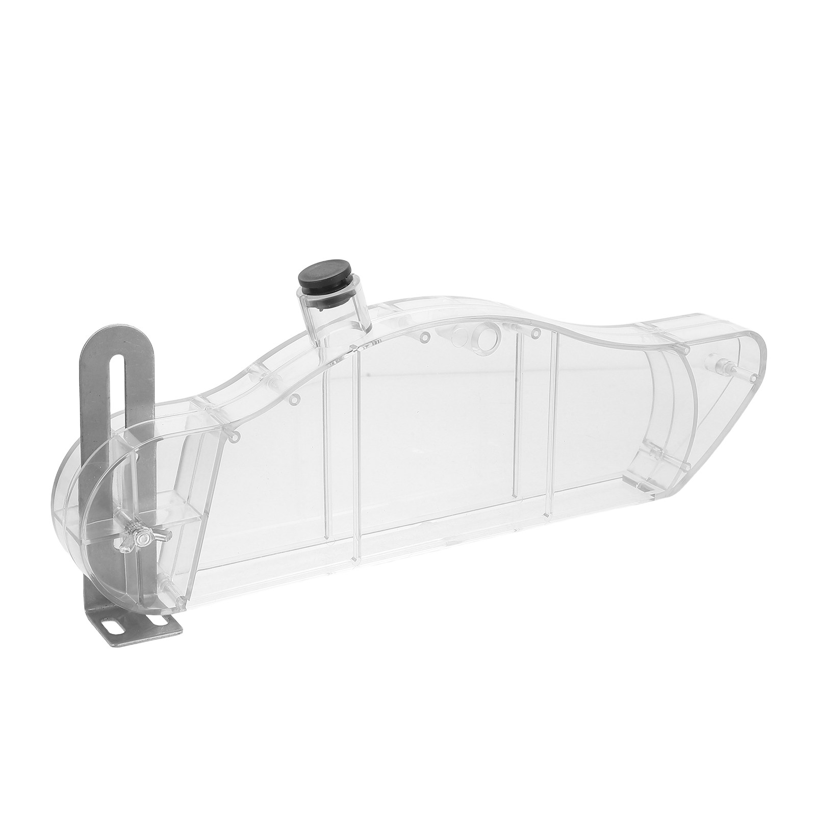 Woodworking Dust Collection - Tischkreissägen-Staubschutzhaube Transparenter Schutz Sicherheitsabdeckung Staubsammelhaube für