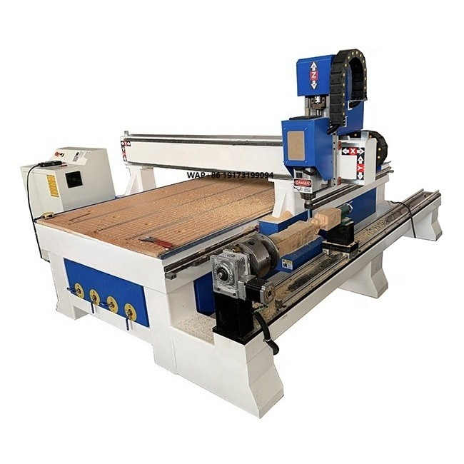 Woodworking Factory - Fabrikneue hochpräzise Holzbearbeitungs-Graviermaschine: 4-Achsen-CNC-Fräse für Holz