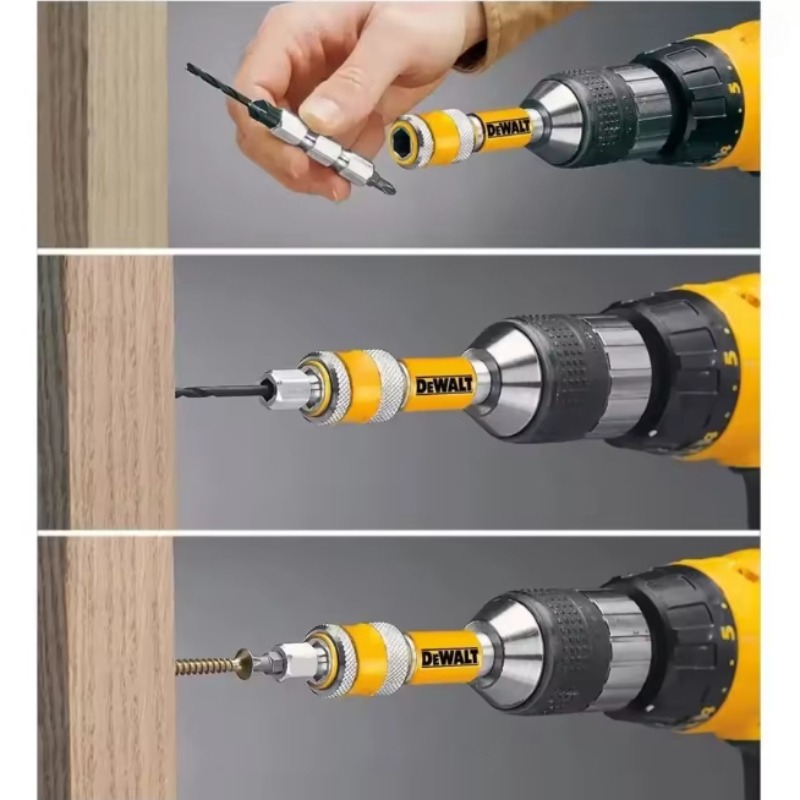 Woodworking Shop - DEWALT DW2700/DW2701/DW2702 2-in-1 Holz-Senkbohrer-Set mit Klappmechanismus