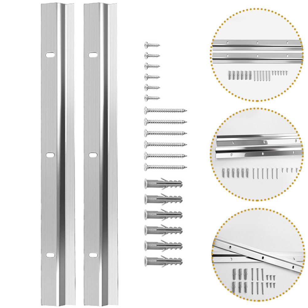 Woodworking French Cleat - 1 Set Französischer Schwerlast-Spiegelhalter Z-förmige Halterung