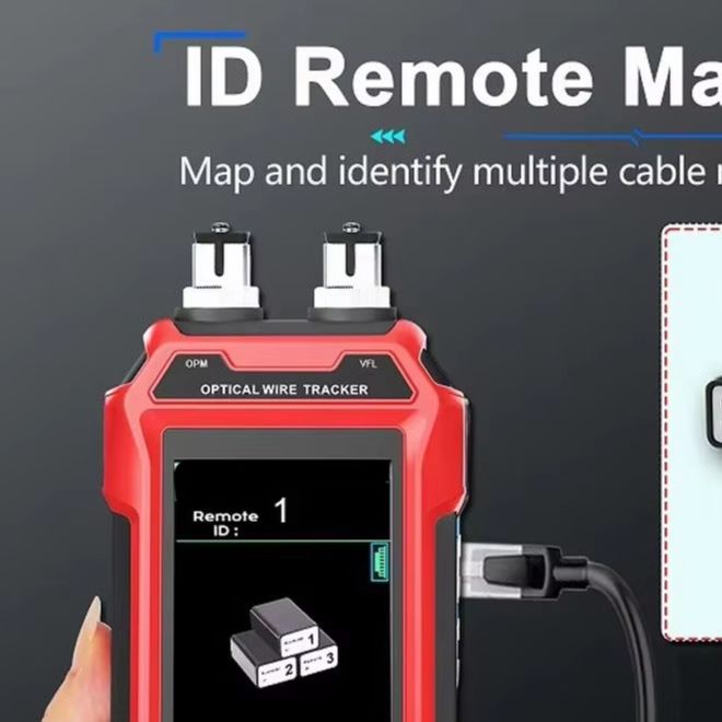Woodworking Network - ET-Serie Kompatible ID-Fernadapter für Netzwerkkabeltests ET616