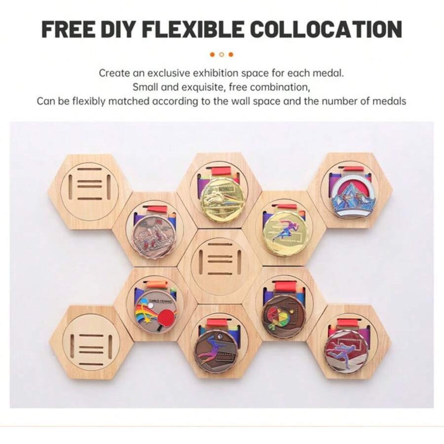 DIY Wabenmedaille Wandmontiert – Woodworking Show Bewertung und Preis