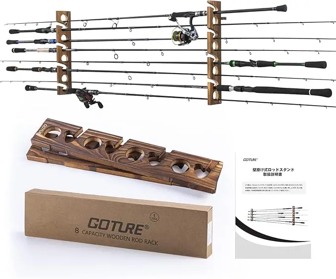 Goture Angelrutenhalter mit 8  – Woodworking Show Bewertung und Preis