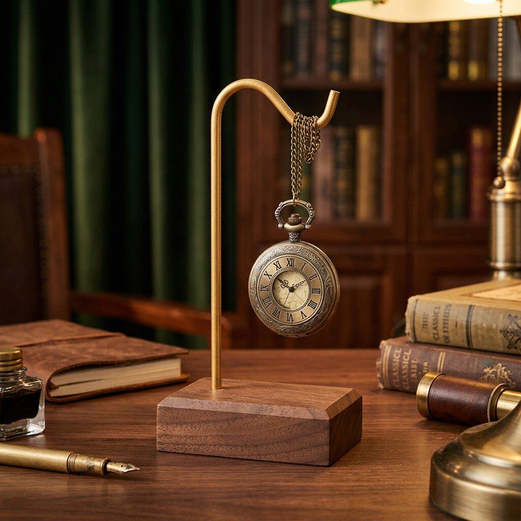 Taschenuhr-Hängehalter aus Hol – Woodworking Show Bewertung und Preis