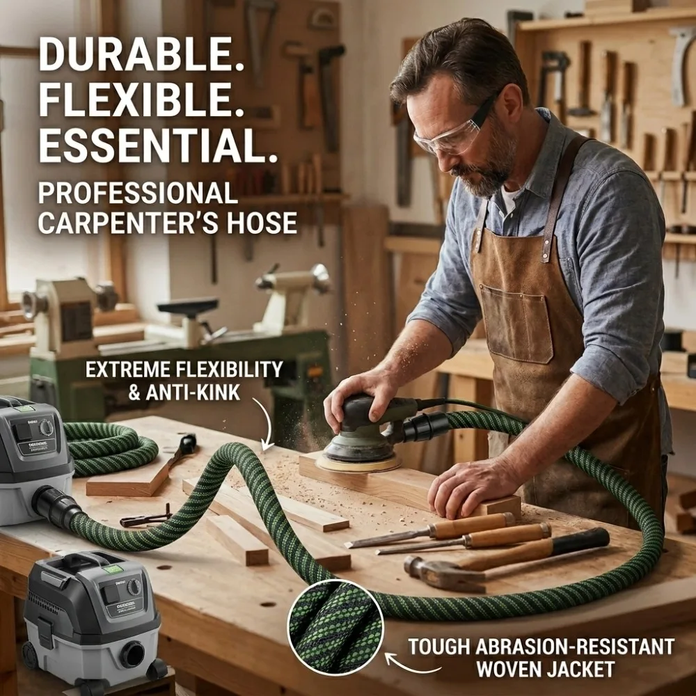 Vakuumschlauch, antistatisch,  – Woodworking Dust Collection Bewertung und Preis