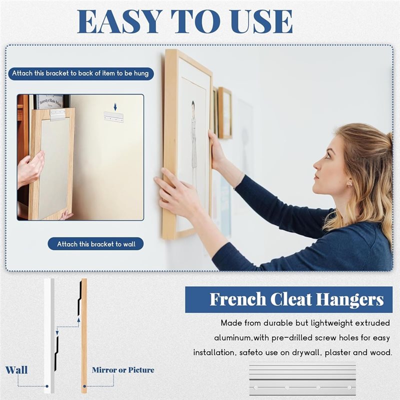 Französischer Befestigungsclip – Woodworking French Cleat Bewertung und Preis
