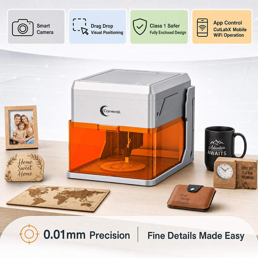 Carverall A1PRO 10W Lasergravi – Woodworking Veneer Cutter Bewertung und Preis
