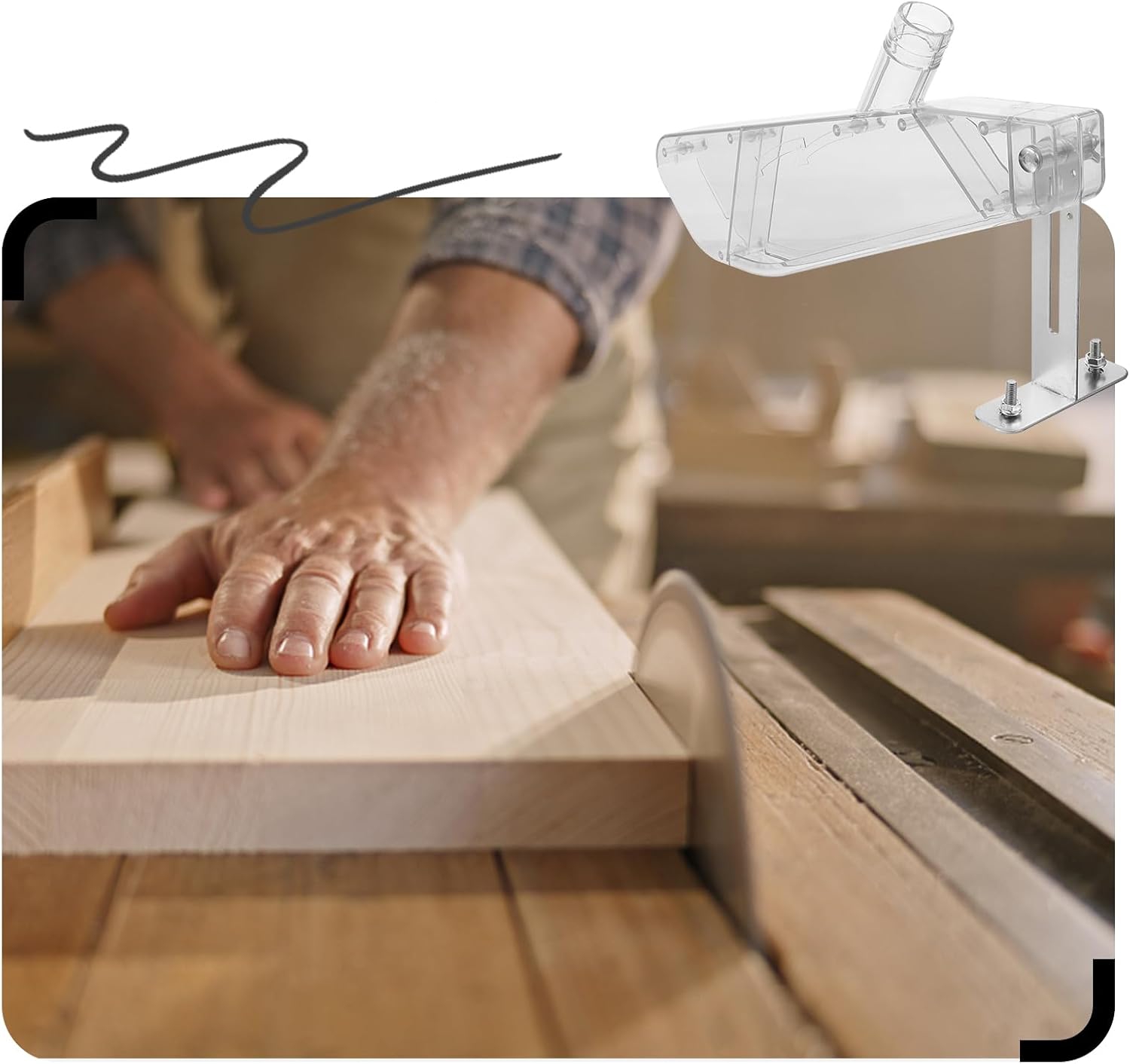 Schutzabdeckung für Tischkreis – Woodworking Dust Collection Bewertung und Preis
