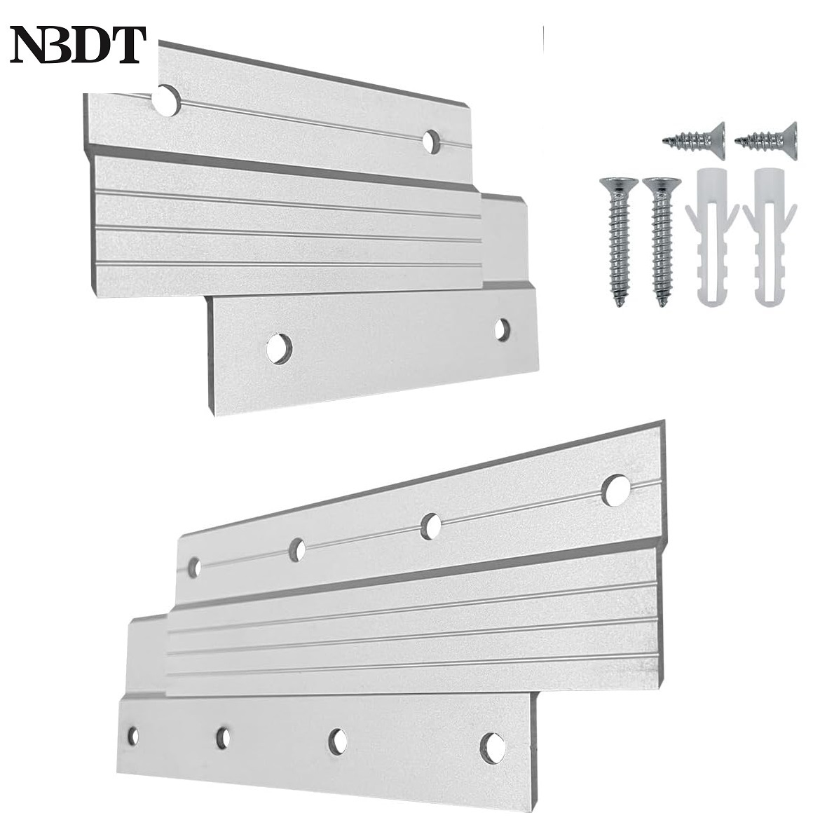4 Paar Aluminium 4